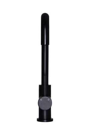 Meir Kitchen Taps Meir Round Traditional Kitchen Mixer | Matte Black