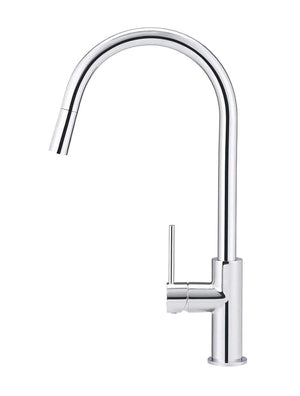 Meir Kitchen Tap Meir Round Piccola Pull Out Kitchen Mixer | Chrome