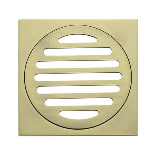 Meir Bathroom Accessories Meir Square Floor Grate Shower Drain | Tiger Bronze