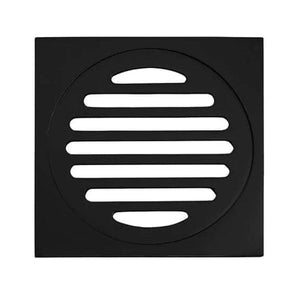 Meir Bathroom Accessories Meir Square Floor Grate Shower Drain | Matte Black