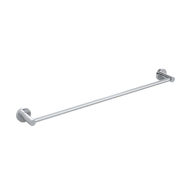 Meir Bathroom Accessories Meir Round Single Towel Rail 600mm | Chrome