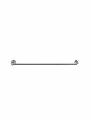 Meir Bathroom Accessories Meir Round Single Towel Rail 600mm | Chrome