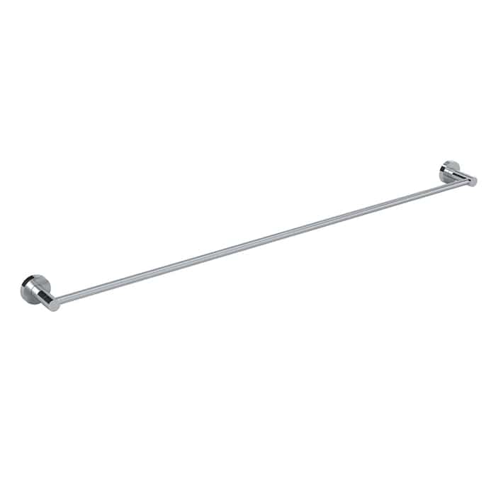 Meir Bathroom Accessories Meir Round Single Towel Rail 900mm | Chrome
