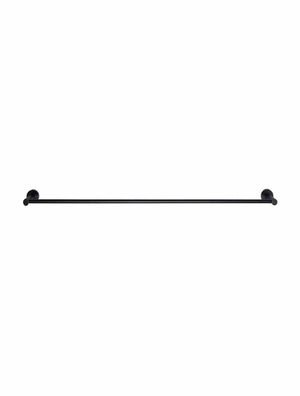 Meir Bathroom Accessories Meir Round Single Towel Rail 900mm | Matte Black