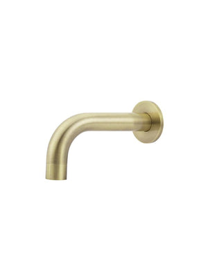 Meir Spouts Meir Round Curved Spout 130mm | Tiger Bronze