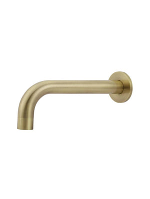 Meir Spouts Meir Round Curved Spout 200mm | Tiger Bronze