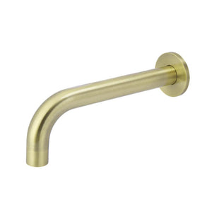 Meir Spouts Meir Round Curved Spout 200mm | Tiger Bronze