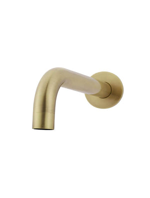 Meir Spouts Meir Round Curved Spout 200mm | Tiger Bronze