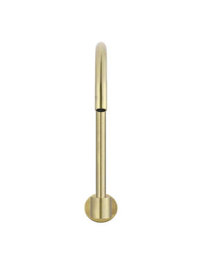 Meir Spouts Meir Round High-Rise Swivel Wall Spout | Tiger Bronze