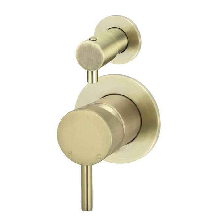 Meir Wall Mixers Meir Round Diverter Mixer | Tiger Bronze