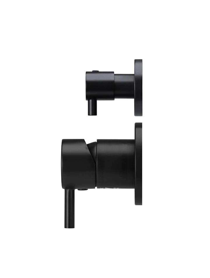 Meir Wall Mixers Meir Round Diverter Mixer | Matte Black