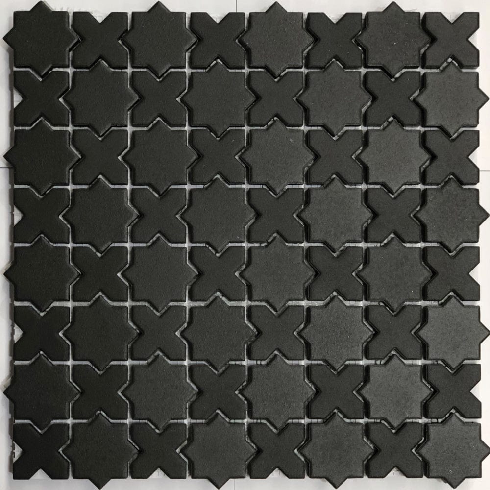 The Kitchen Hub Tiles XXS Zelige Mosaic Tiles | Nero