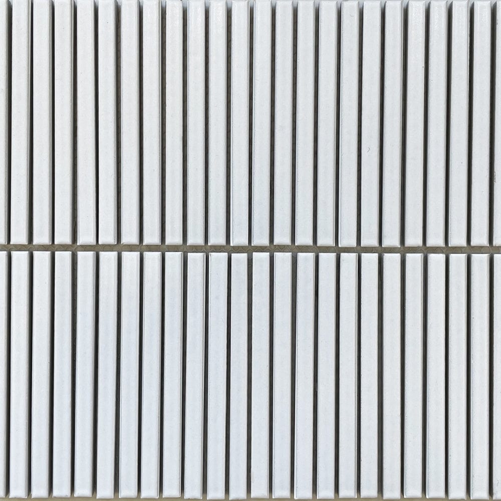 The Kitchen Hub Tiles Bar Mosaic Tiles | Matt Cotton White