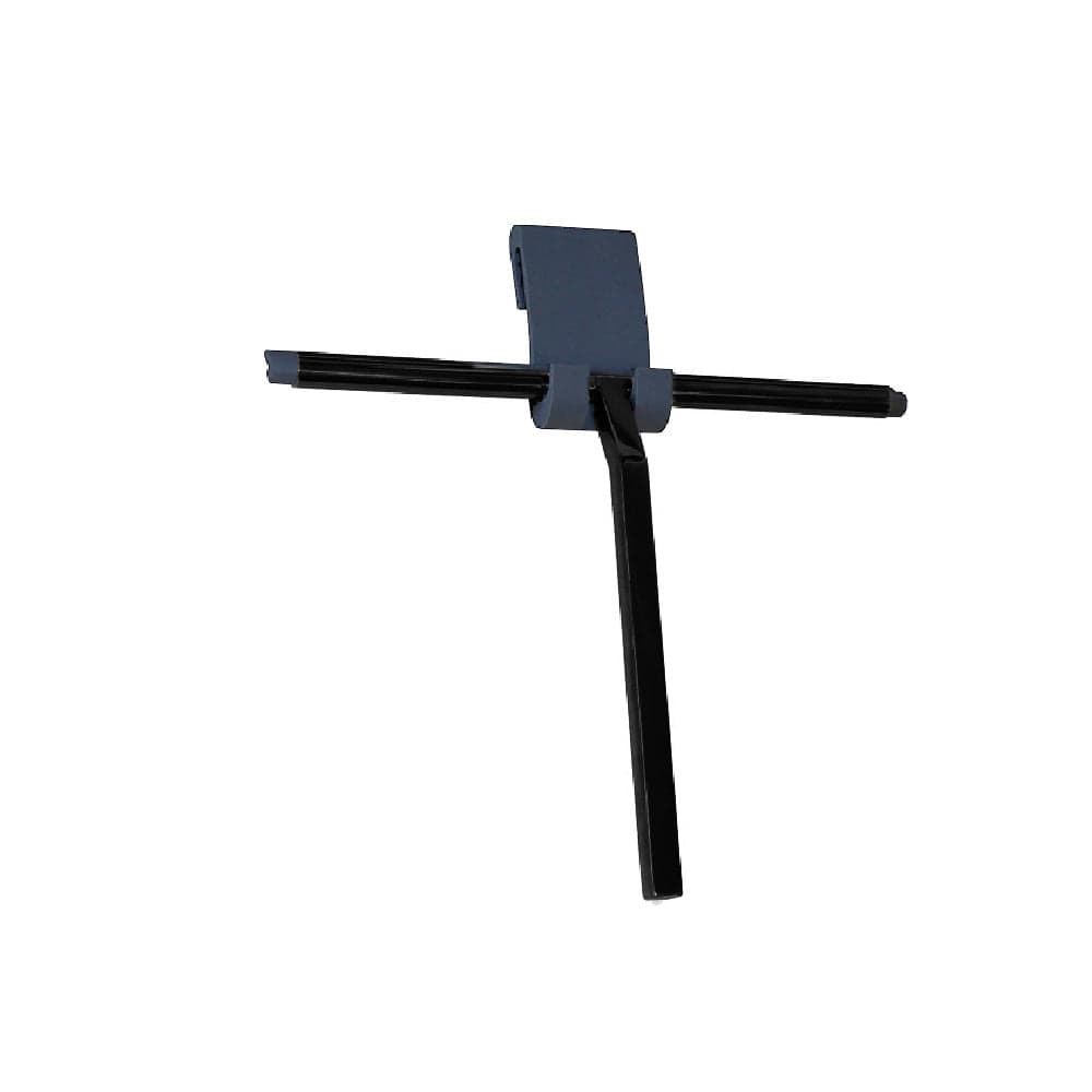 Progetto Bathroom Accessories Metro Shower Wiper with Holder | Matte Black