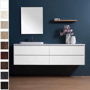 Bath & Co Vanity Michel César Moode 1500 Vanity | 1 Basin + 4 Drawers