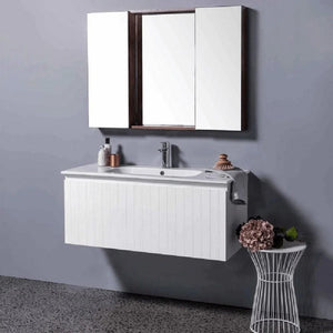 Bath & Co Vanity Michel César Qubo 1060 Vanity | Single Basin & 1 Drawer