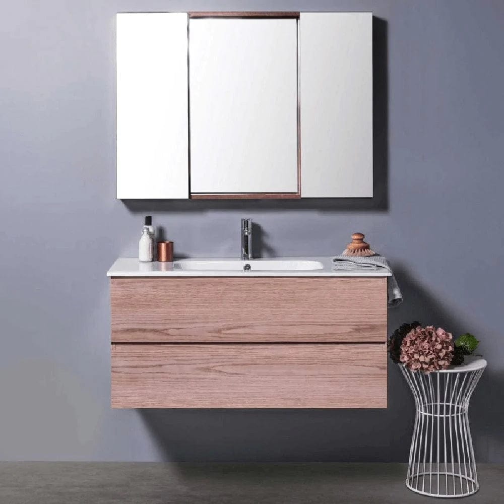 Bath & Co Vanity Michel César Qubo 1060 Vanity | Single Basin & 2 Drawers