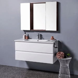 Bath & Co Vanity Michel César Qubo 1060 Vanity | Single Basin & 2 Drawers