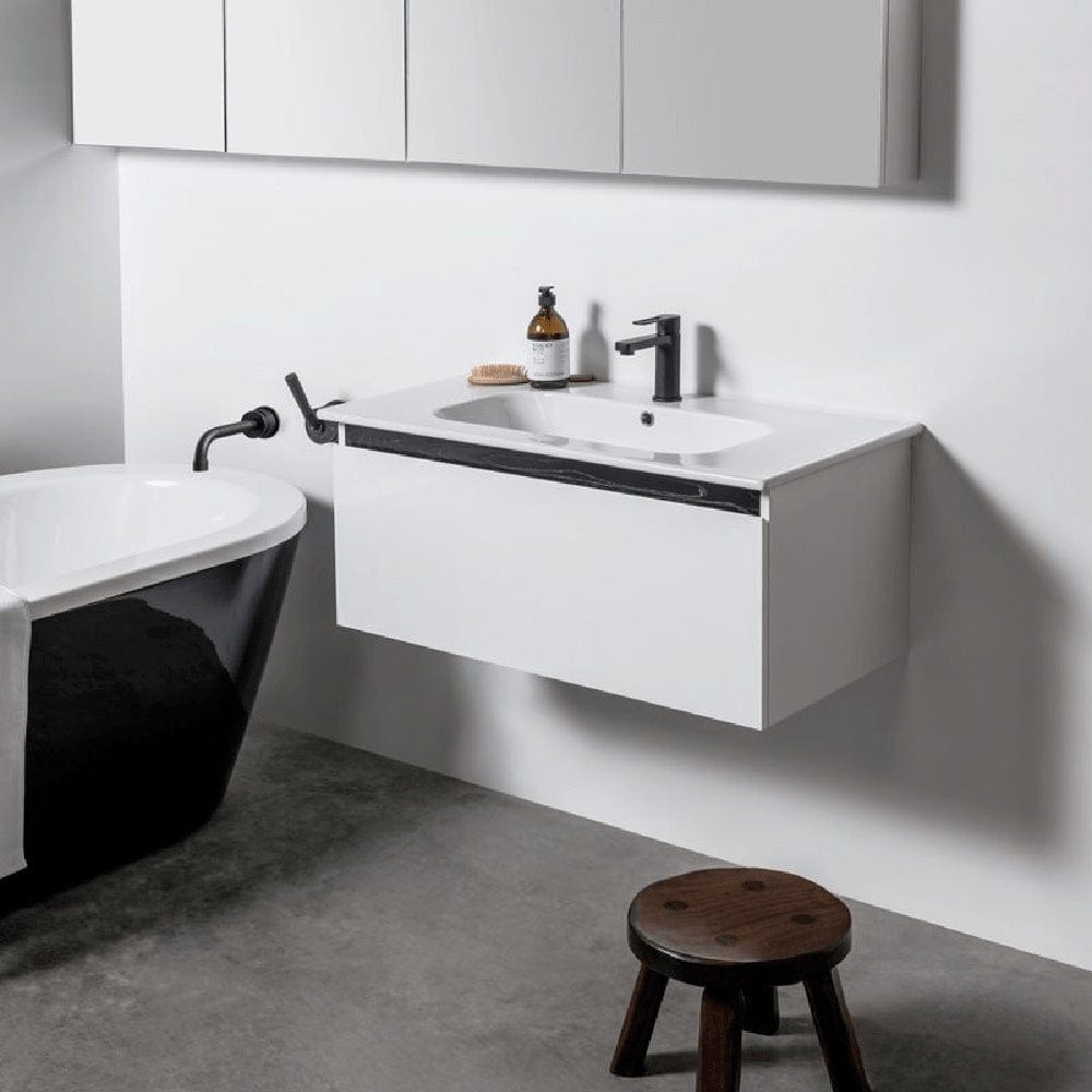 Bath & Co Vanity Michel César Qubo 900 Vanity | Single Basin & 1 Drawer