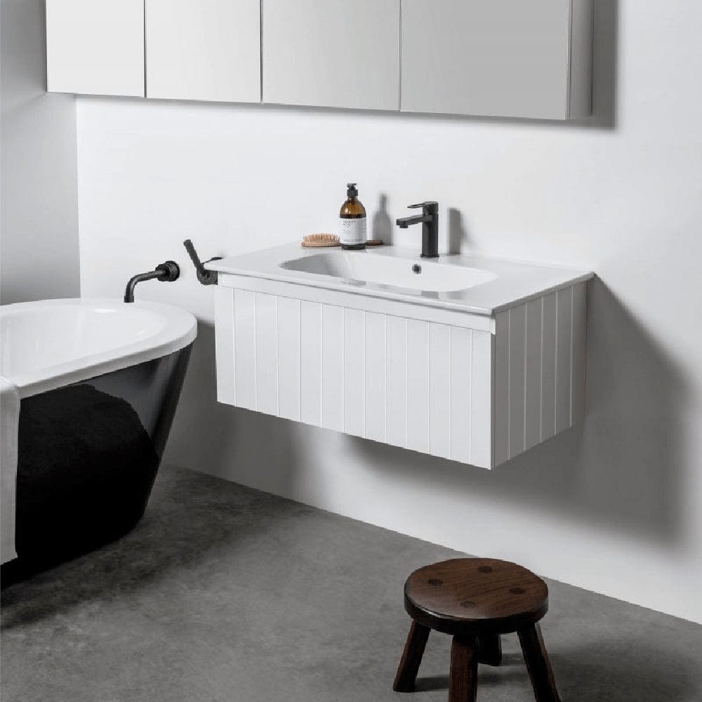 Bath & Co Vanity Michel César Qubo 900 Vanity | Single Basin & 1 Drawer