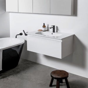 Bath & Co Vanity Michel César Qubo 900 Vanity | Single Basin & 1 Drawer