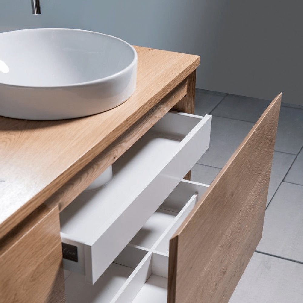 Bath & Co Basin Michel César Sleek Round Semi-Recessed Basin