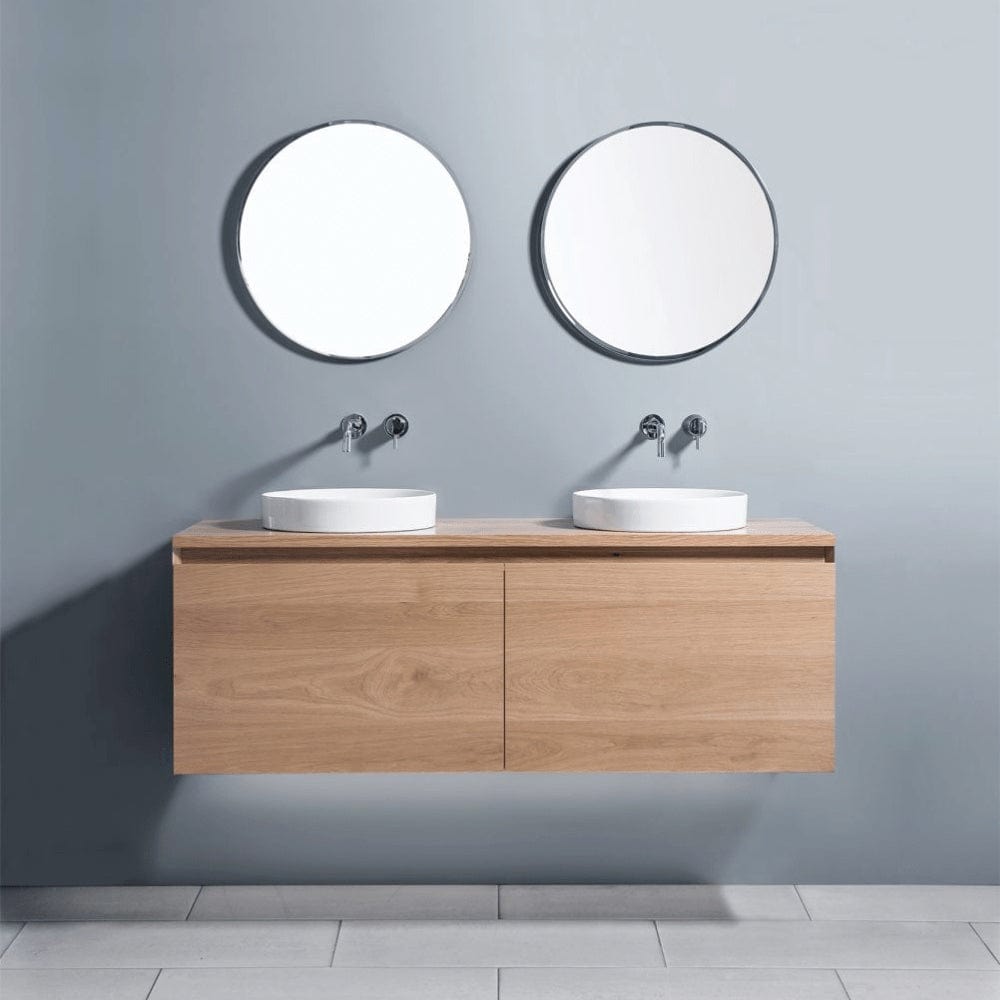 Bath & Co Basin Michel César Sleek Round Semi-Recessed Basin