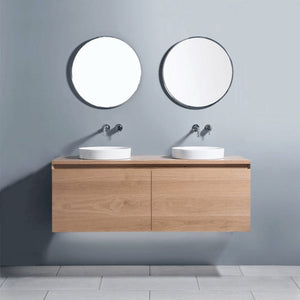 Bath & Co Basin Michel César Sleek Round Semi-Recessed Basin