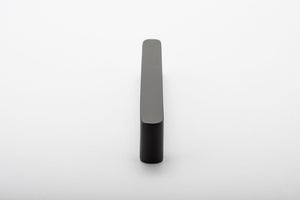 Iver Handles Iver Osaka Cabinet Pull with Backplate | Matt Black | 128mm