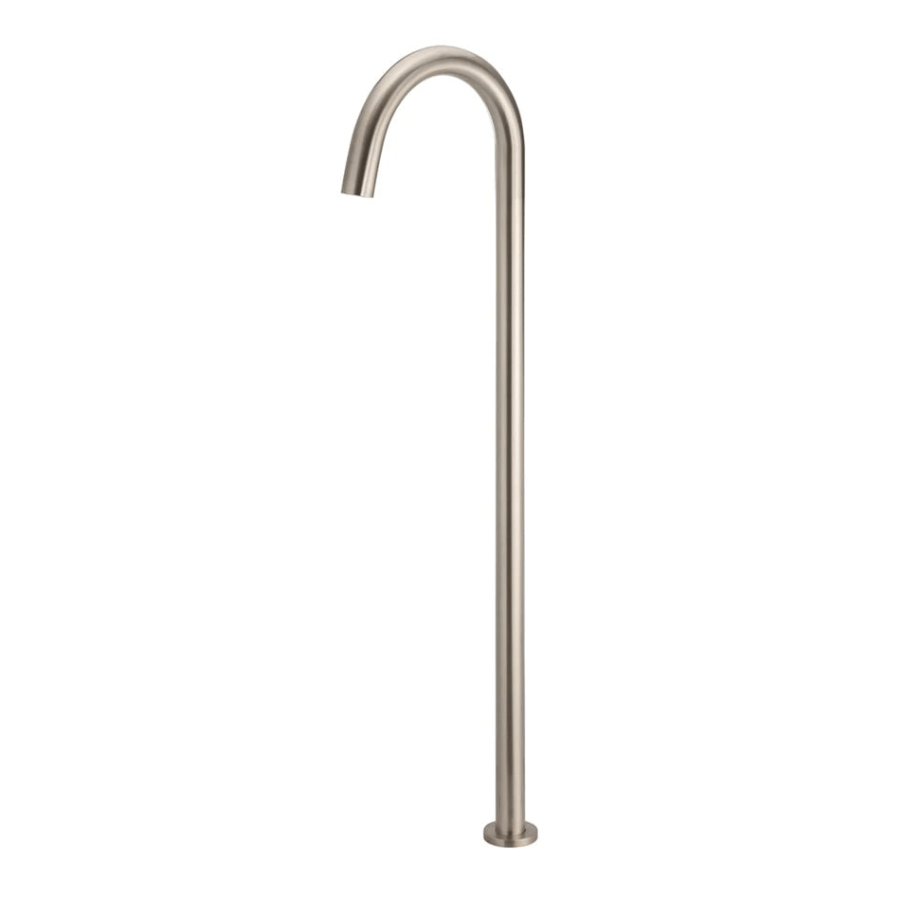 Meir Freestanding Bath Fillers Meir Round Freestanding Bath Filler | Champagne