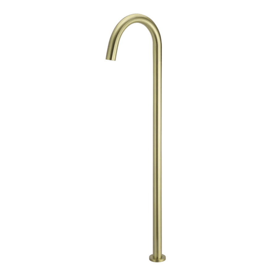 Meir Freestanding Bath Fillers Meir Round Freestanding Bath Filler | Tiger Bronze