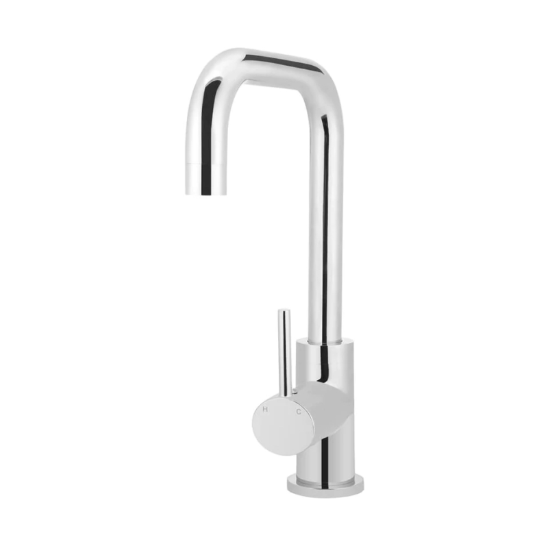 Meir Kitchen Tap Meir Round Traditional Kitchen Mixer | Chrome