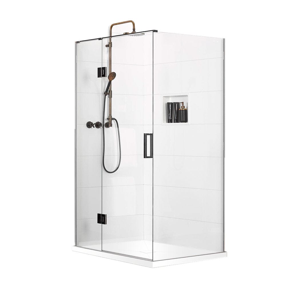 Atlantis Showers Atlantis Quub Bravo (Left-Hand) 2-Walled Shower | 1200 x 900mm