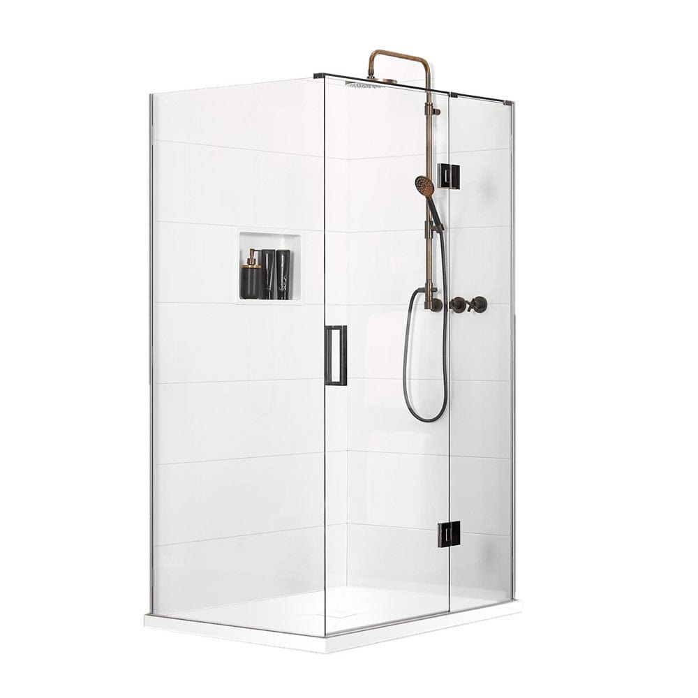 Atlantis Showers Atlantis Quub Nirvana (Right-Hand) 2-Walled Shower | 1200 x 900mm