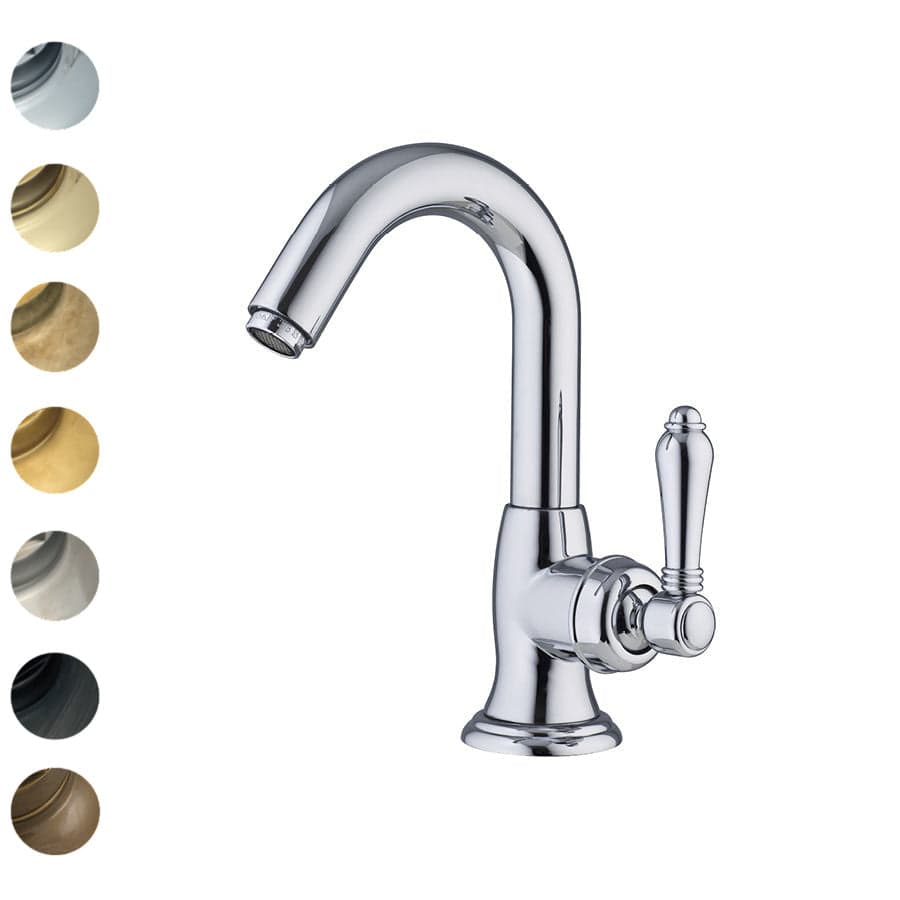 Plumbline Basin Taps Nicolazzi Regal Classic Highrise Basin Mixer