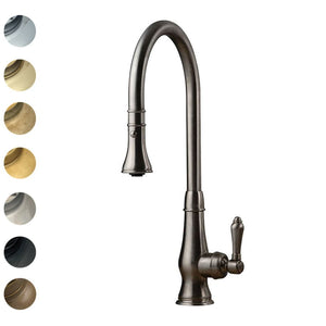 Plumbline Kitchen Tap Nicolazzi Regal Classic Kitchen Mixer with Pull Out Spray