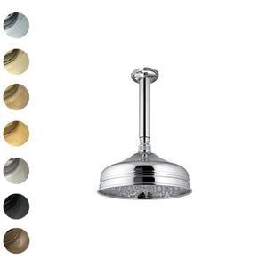 Plumbline Showers Nicolazzi Regal 200mm Ceiling Mount Rainhead