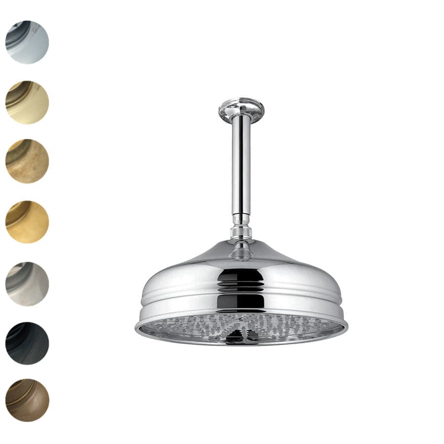 Plumbline Showers Nicolazzi Regal 270mm Ceiling Mount Rain Head