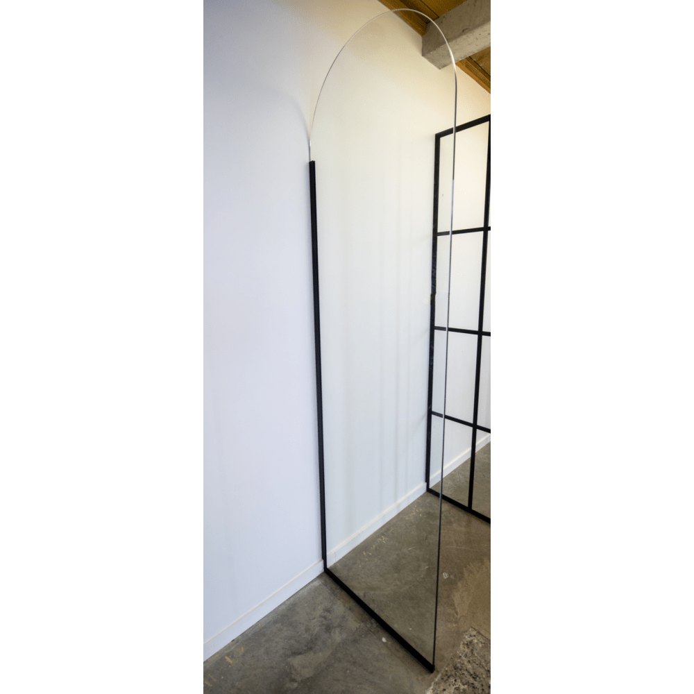 Crest Shower Doors & Enclosures Rose & Stone Arch Walk In Glass Shower Screen