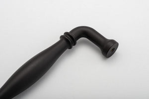 Iver Handles Iver Sarlat Cabinet Pull with Backplate | Matt Black | 160mm