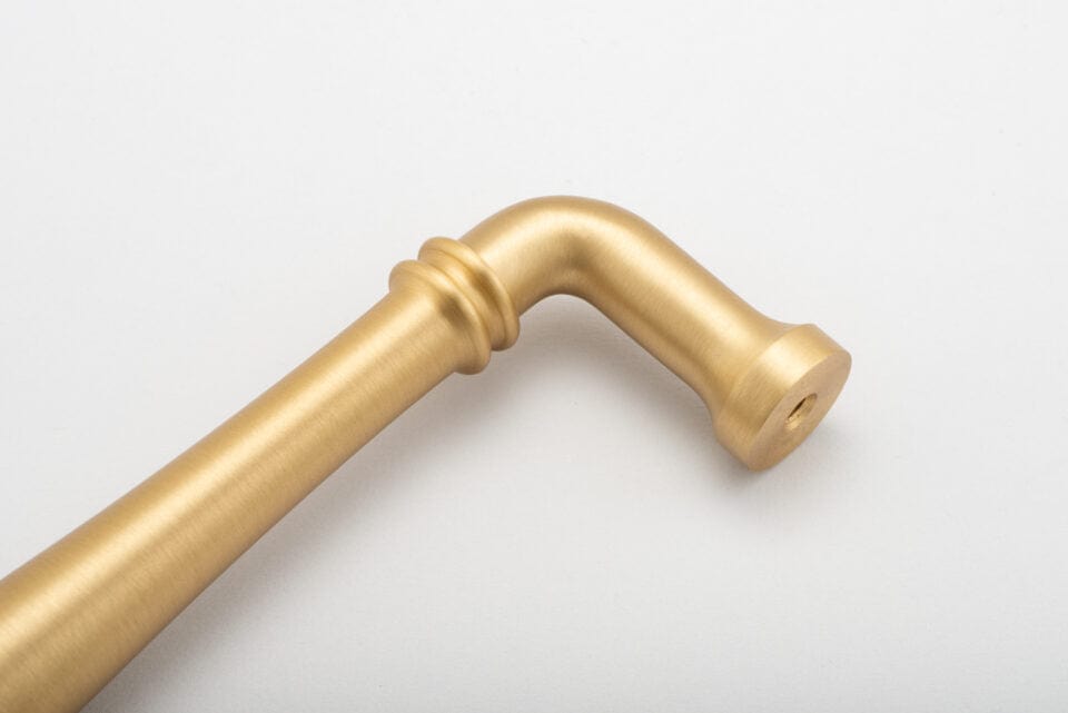 Iver Handles Iver Sarlat Cabinet Pull | Brushed Brass | 160mm