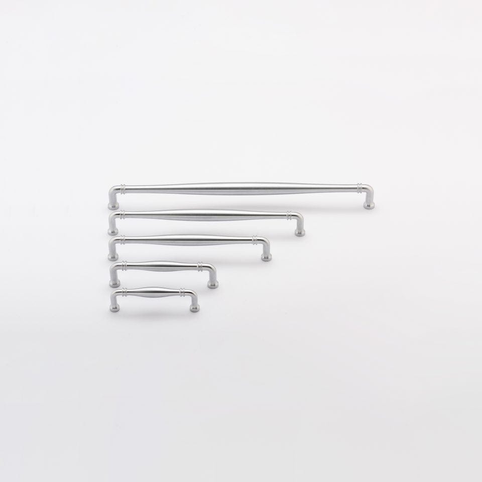 Iver Handles Iver Sarlat Cabinet Pull with Backplate | Polished Chrome| 128mm