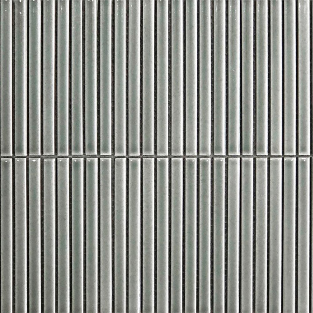 The Kitchen Hub Tiles Bar Mosaic Tiles | Gloss Sage