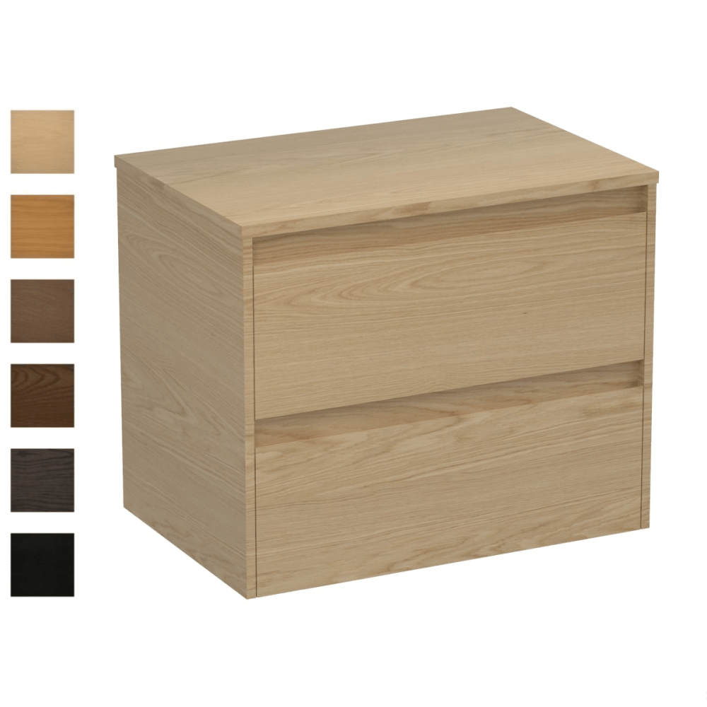 Catalano Vanity Stanza Legno 750 2 Drawer Vanity