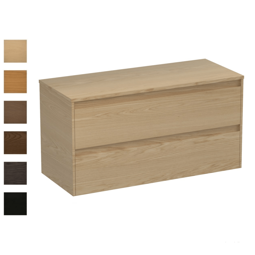 Catalano Vanity Stanza Legno 1200 2 Drawer Vanity