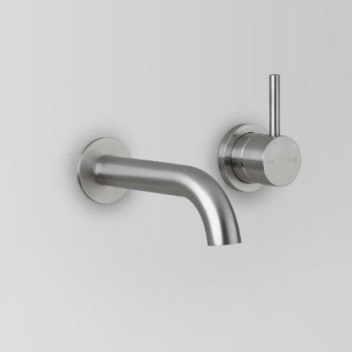 Astra Walker Basin Taps Astra Walker Icon Wall Mixer Set with 200mm Curved Spout | 316 Stainless Steel