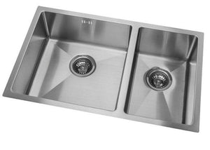 Mercer Kitchen Sinks Mercer DV Bristol Double Sink | 400 + 250mm