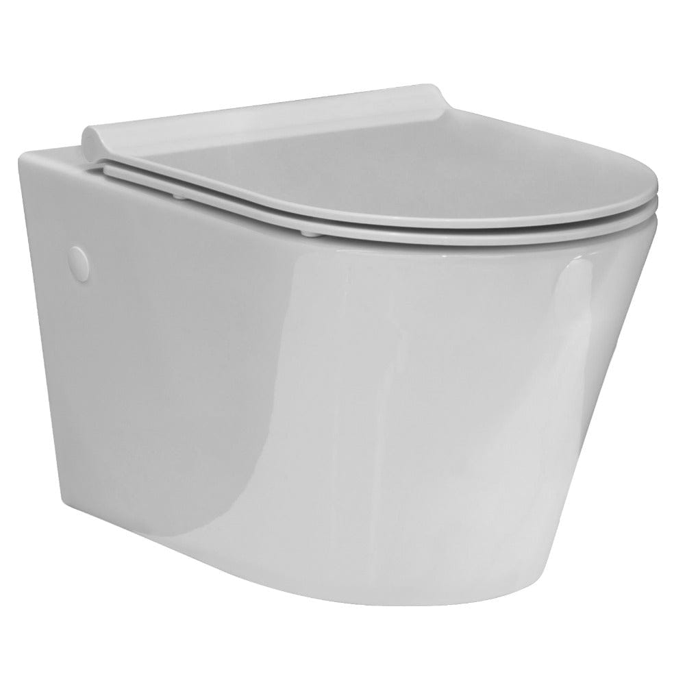 Plumbline Toilet Evo 54 Wall Hung Toilet with Slim Seat