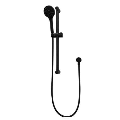 Meir Showers Meir Round 3 Function Slide Shower | Matte Black