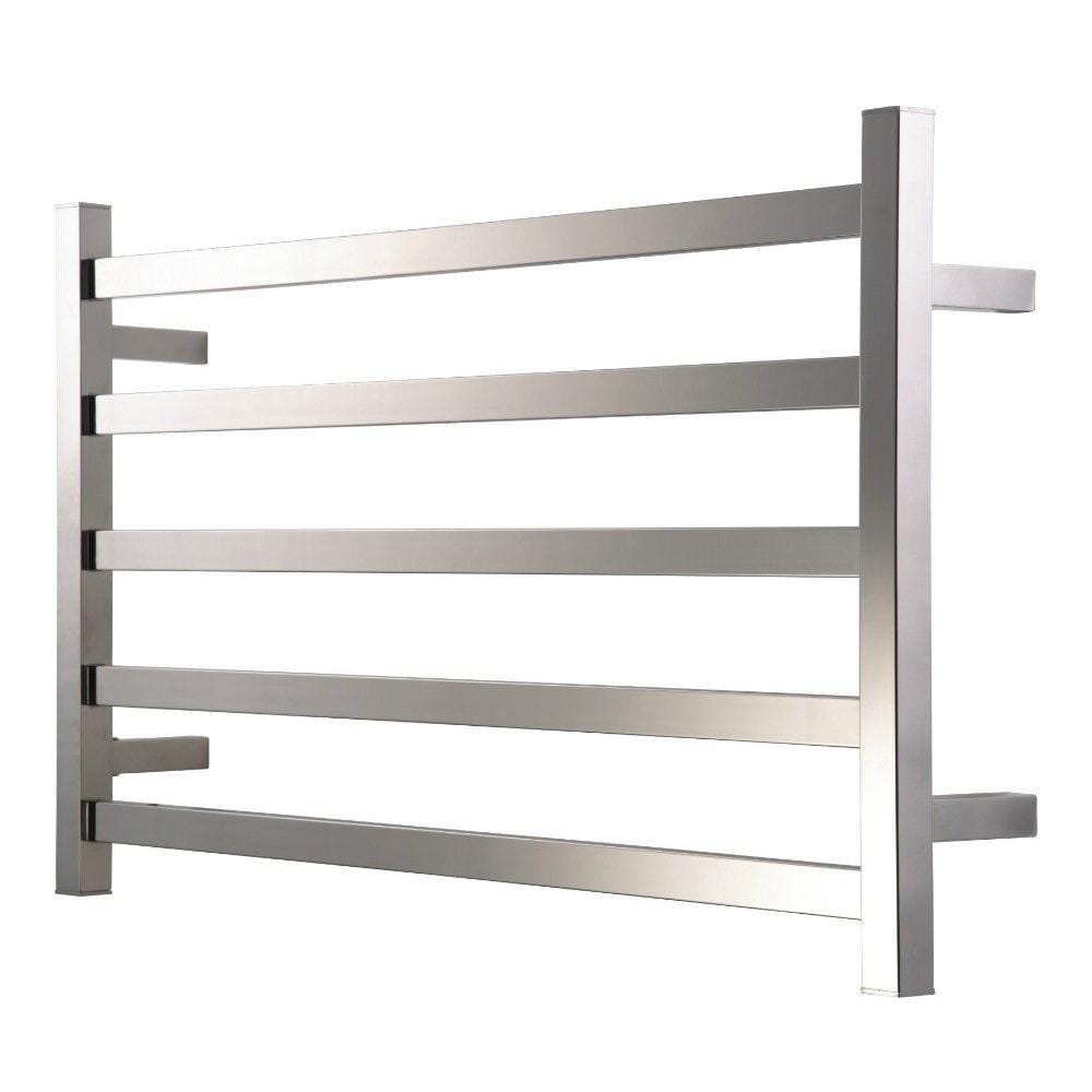 Heirloom Heated Towel Rail Heirloom Studio 1 510 Extended Heated Towel Ladder | Polished Stainless